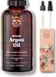 Aceite de Argán Orgánico 100% Puro, Prensado en Frío Botella + Pipeta + Bomba (100ml) Embalaje Deteriorado (Cad: 03 07 2026) Online now