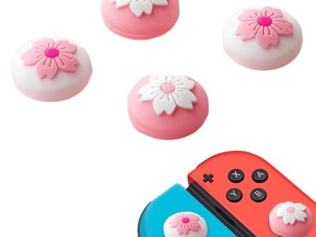 PHCOZY 4 Pcs Agarres para el Pulgar para Nintendo Switch Tapas de Joysticks Caps Thumb Grips de Silicona Embalaje Deteriorado Cheap