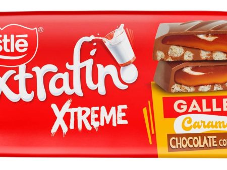 NESTLÉ Extrafino Xtreme tableta de chocolate con leche y galleta, una experiencia de sabor única de 87g Embalaje Deteriorado Online now