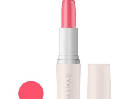 Farmasi Lipstick - Creamy Rosetto Paradise Pink 12 - Lápiz labial de alta cobertura con una textura rica y satinada 0.14 oz Embalaje Deteriorado Hot on Sale