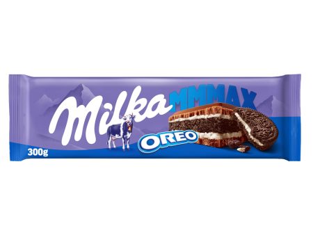 Tableta de chocolate Milka Oreo | Chocolate con leche con trozos de galletas Oreo | 100gr   3.5oz Embalaje Deteriorado (Cad: 22 09 2025) Discount